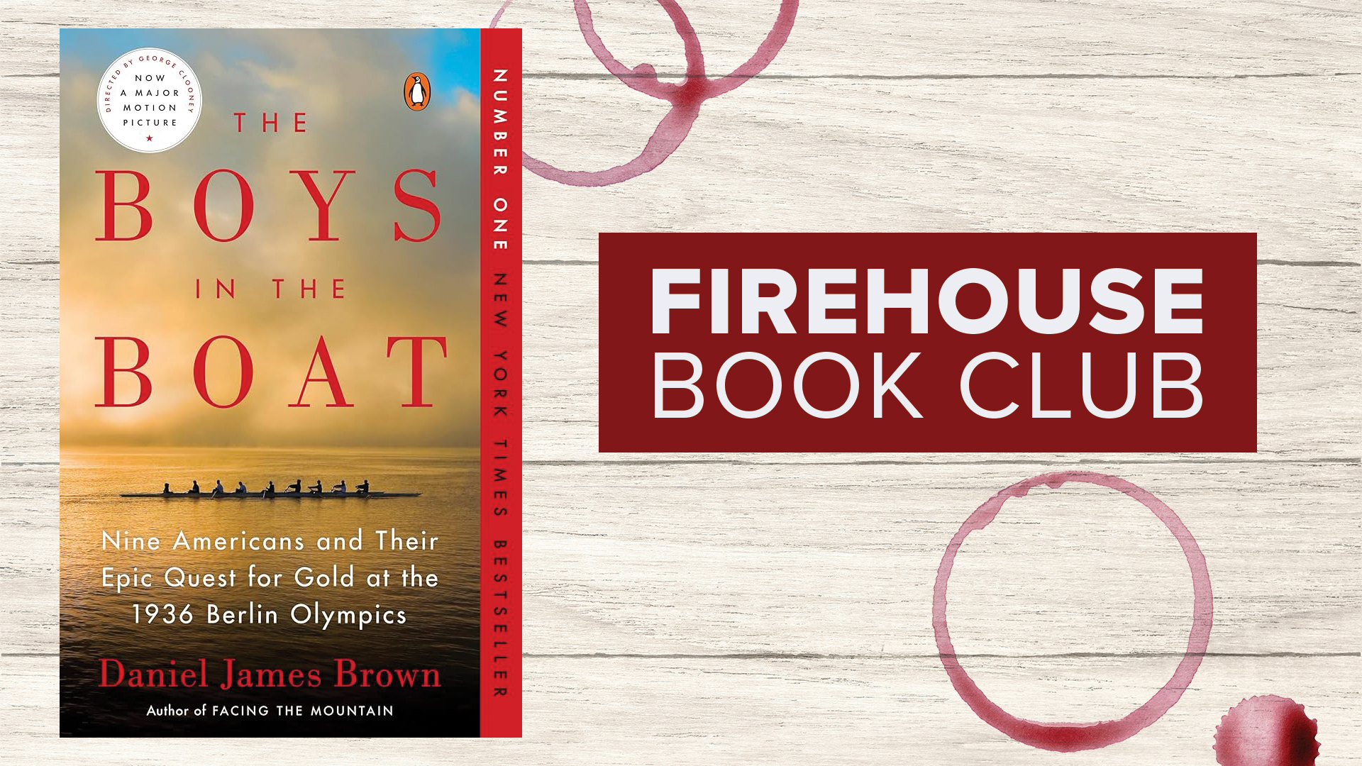 Firehouse Book Club - The Boys in the Boat